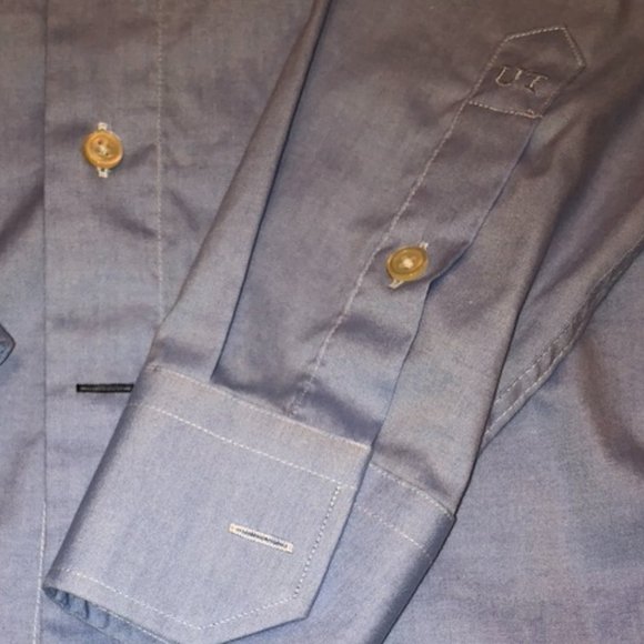 UNITED TAILORS OXFORD BUTTON UP SHIRT - Picture 6 of 9